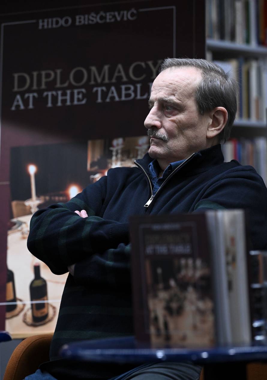 Zagreb: Promocija knjige Hide Biščevića Diplomacy at the Table