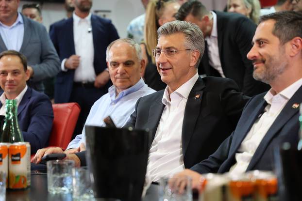Split: Predsjednik Vlade Andrej Plenković na otvorenju Europskog prvenstva u ragbiju 7