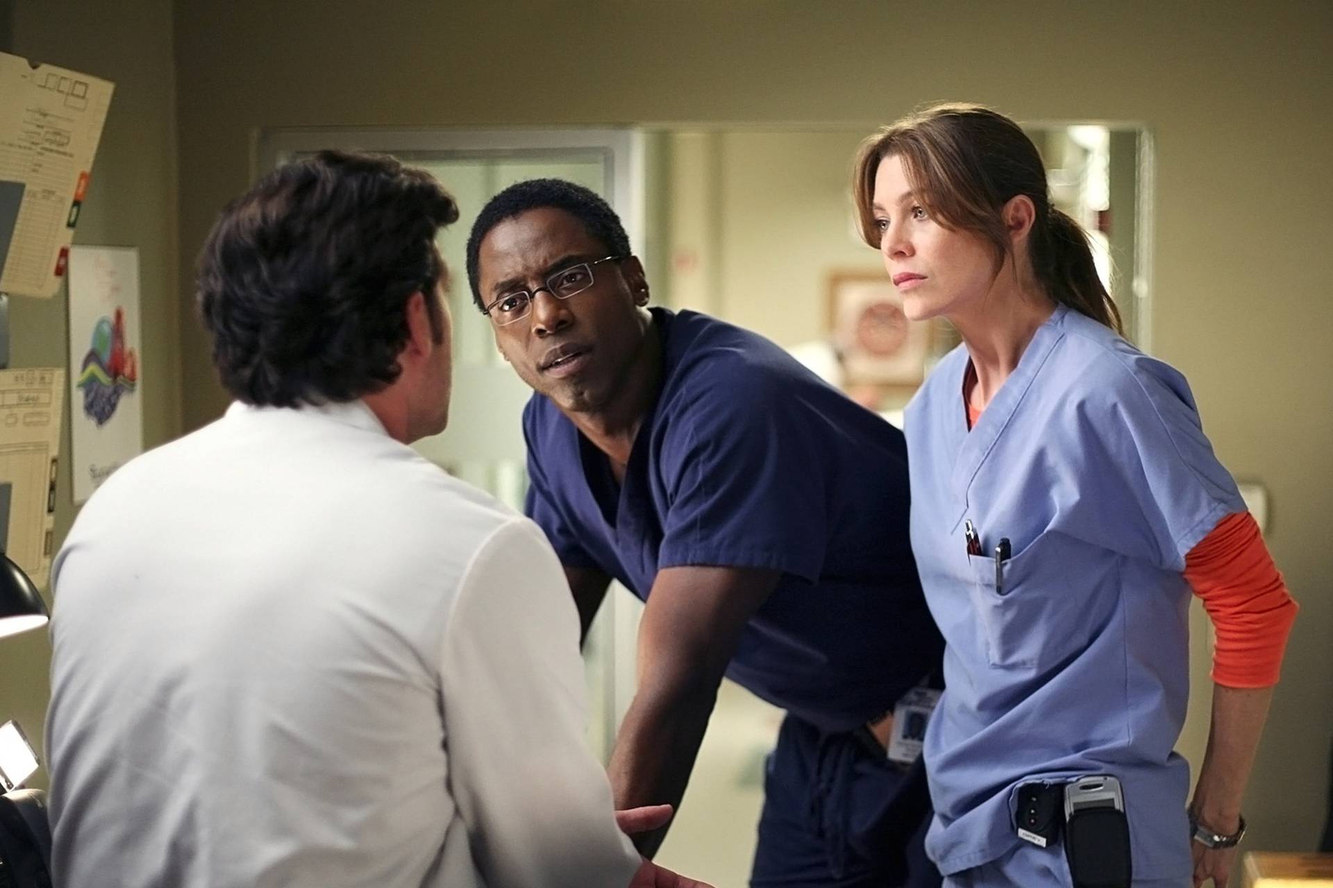 PATRICK DEMPSEY, ISAIAH WASHINGTON, ELLEN POMPEO