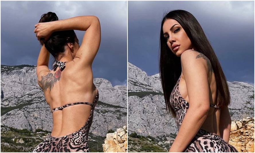 Žanamari istaknula bujnu guzu u pripijenom kombinezonu, pišu joj: 'Prava si  divlja mačka!'