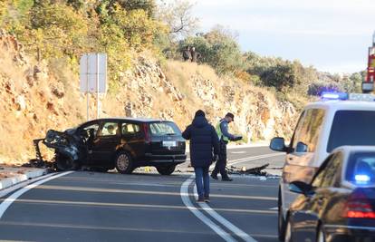 Užas kod Primoštena, Poginula dva muškarca u teškom sudaru