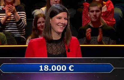 Ivana je u 'Milijunašu' osvojila 18.000 €. Odustala na pitanju o stadionu: Znate li vi odgovor?