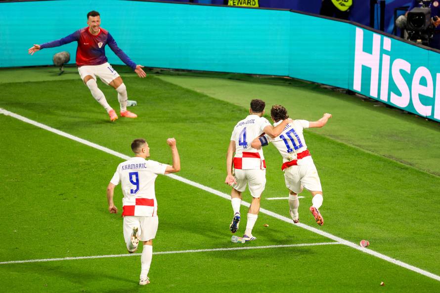 Leipzig: Hrvatska vodi 1:0  na  susretu Hrvatske i Italije u 3. kolu skupine B na Europskom prvenstvu