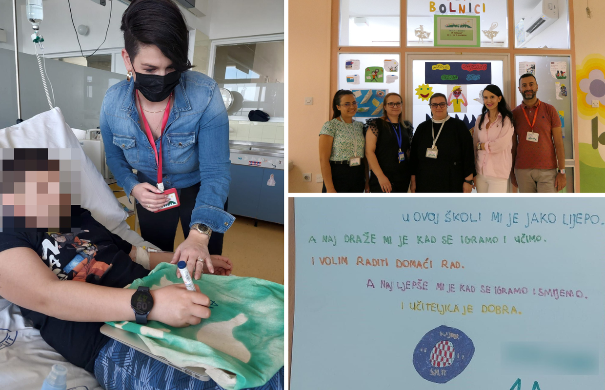 Škola u KBC Split: 'Ne možete se naviknuti da stalno radite s djecom čije se stanje pogoršava'