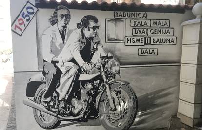 U Splitu je 'osvanuo' mural na kojem su Jerković i Dragojević