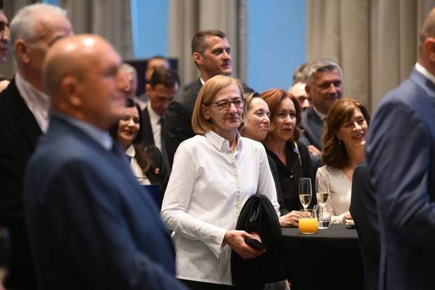 Zagreb: Proslava 80. rođendana Košarkaškog kluba Cibona u hotelu Esplanade