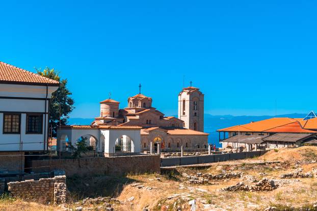 View of Church of Saints Clement and Panteleimon