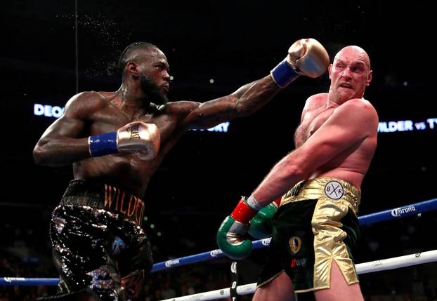 FILE PHOTO: FUILE PICTURE: Deontay Wilder v Tyson Fury in Dec. 2018 WBC World Heavyweight Title fight