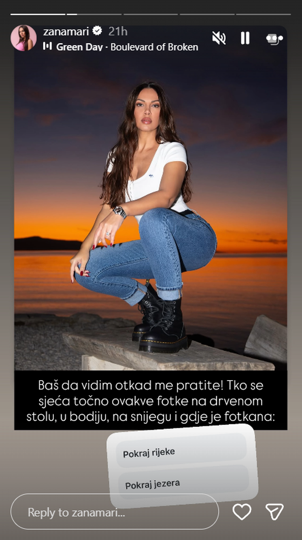 FOTO Žanamari Perčić ponovno iznenadila brojne obožavatelje: Pogledajte njezinu novu figuru