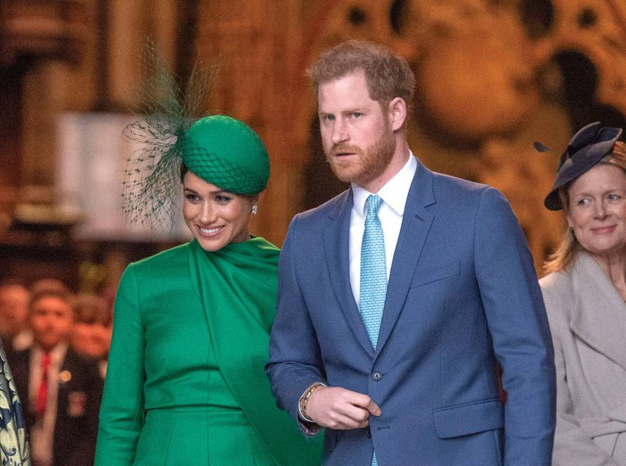 Members Of The Royal Family Attend The Commonwealth Service At Westminster Abbey