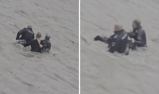 VIDEO Drama u Tuzli:  Akcija spašavanja iz nabujale rijeke, na terenu su sve hitne službe...