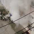 VIDEO Izbio požar u Osijeku: 'Hodnici su bili puni dima'
