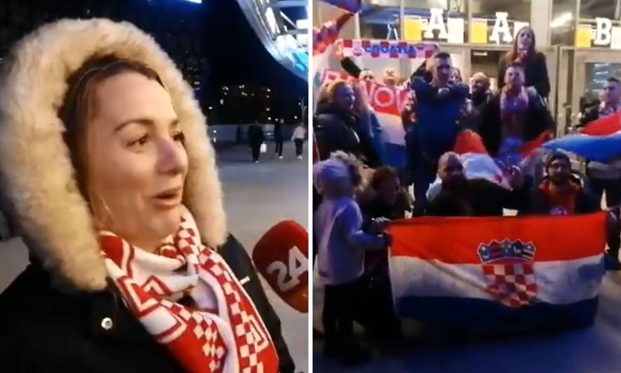 Trudnica na utakmici: Sekirali smo se, a kćer će biti Croatia!