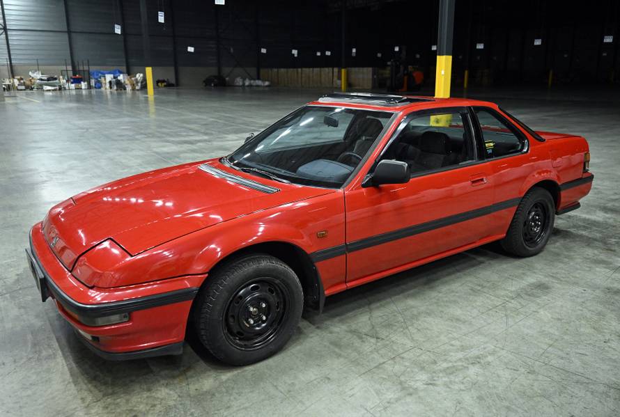 Turkish rock legend Baris Manco's vintage car in Belgium on its way to Turkiye