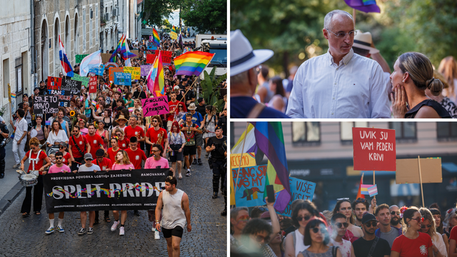 FOTO Povorka ponosa u Splitu: 'Grad mora biti tolerantniji'