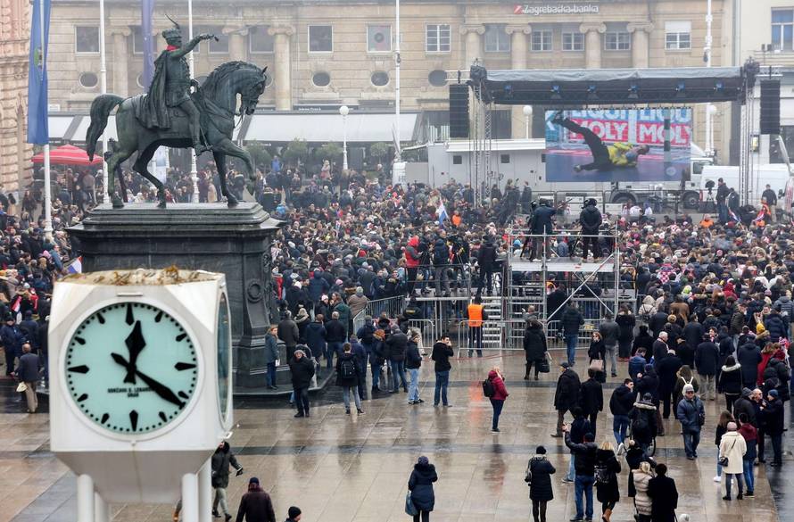 'Kauboji' proslavili srebro na Trgu: Predstavili 'novu himnu'