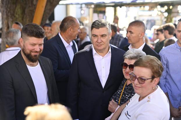 Kastav: Zoran Milanović na manifestaciji "Bela nedeja"