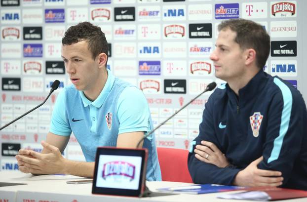 Deauville: Ivan Peri&scaron;i? na konferenciji za medije hrvatske nogometne reprezentacije