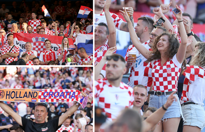 'Moja domovina' orila se na De Kuipu, hrvatski navijači debelo su nadglasali nizozemske!