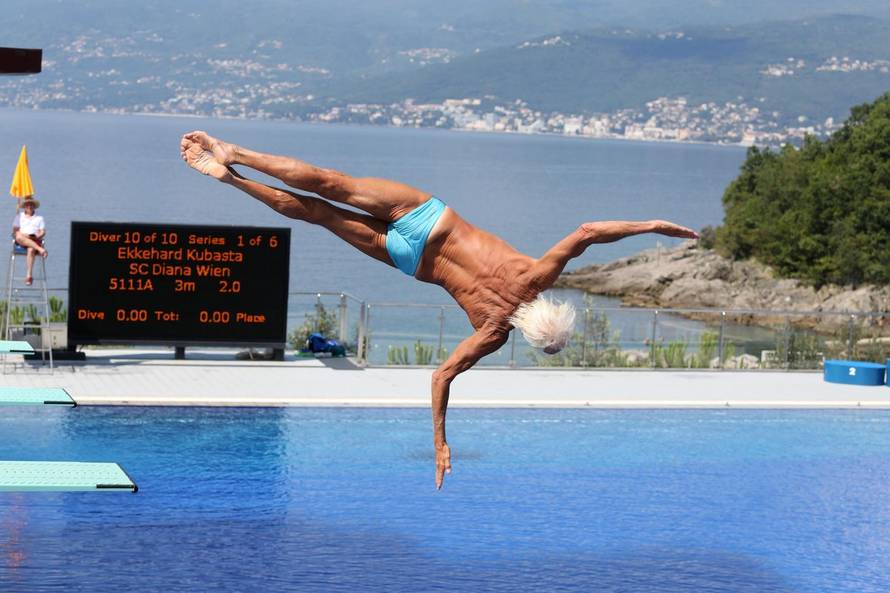 Austrijanac (79) na natjecanju u Hrvatskoj: 'Kad vidim vaše more, odmah mi je dan lijep'