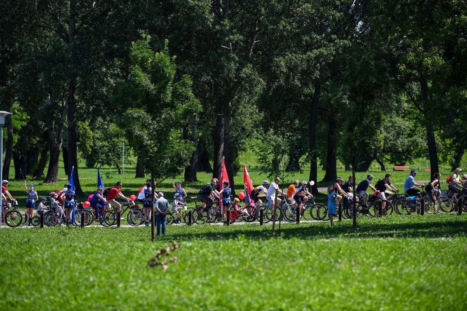 Završila je 39. Večernjakova biciklijada: Nakon pedaliranja započeo je tulum na Bundeku