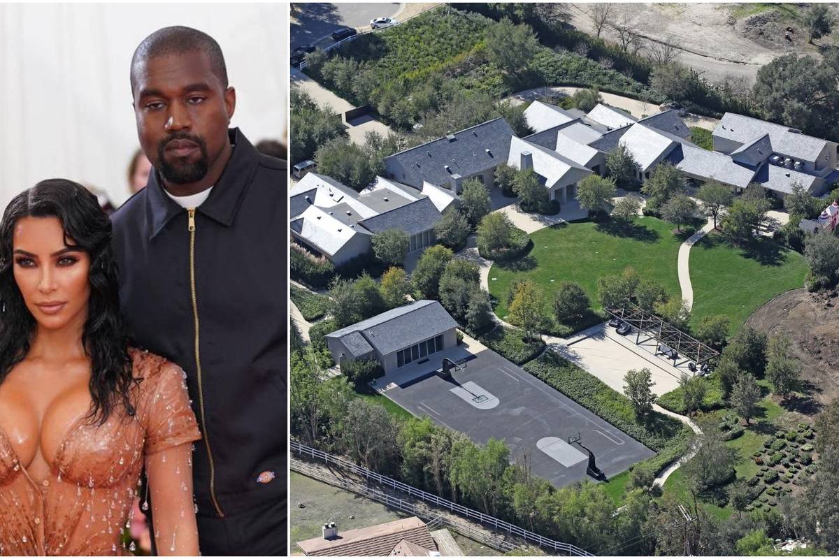 Luksuzno imanje koči razvod, ni Kim ni Kanye ne žele popustiti