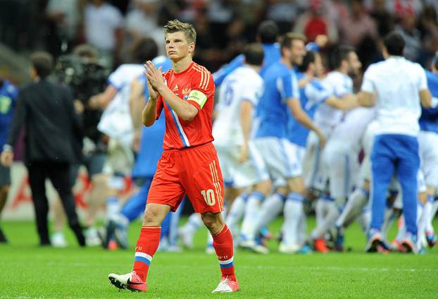 Varšava:  Euro 2012, skupina A, Gr?ka - Rusija