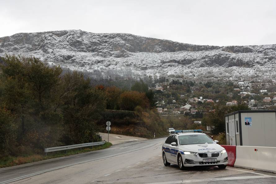 Snijeg u Dalmatinskoj Zagori