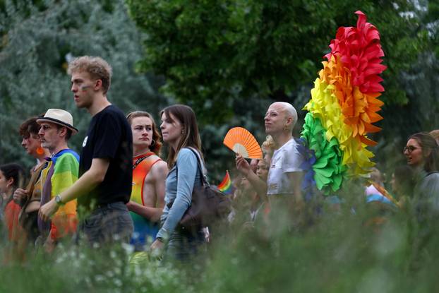 Christopher Street Day LGBTQ+ Pride march, in Berlin