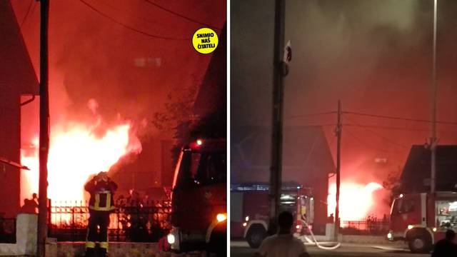 Detalji požara u Velikoj Gorici: Izgorjela tri oldtimera, šteta je nekoliko desetaka tisuća eura