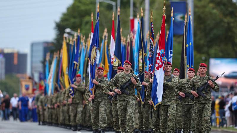 Hrvaška se pripravlja na spektakularen mimohod ob 30. obletnici 'Oluje'