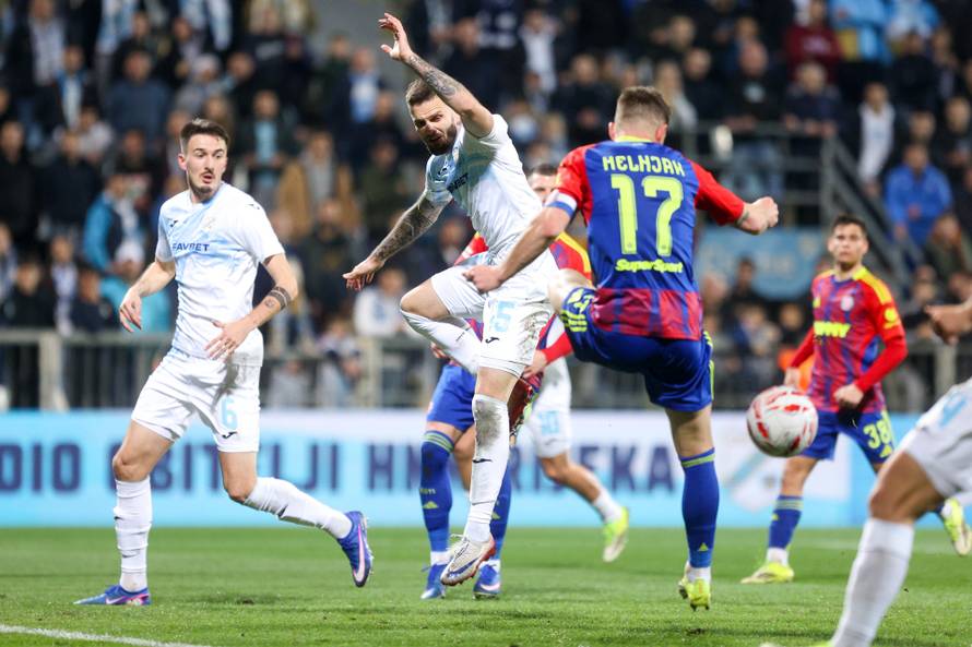 Susret Rijeke i Hajduka u četvrtfinalu Hrvatskog nogometnog kupa