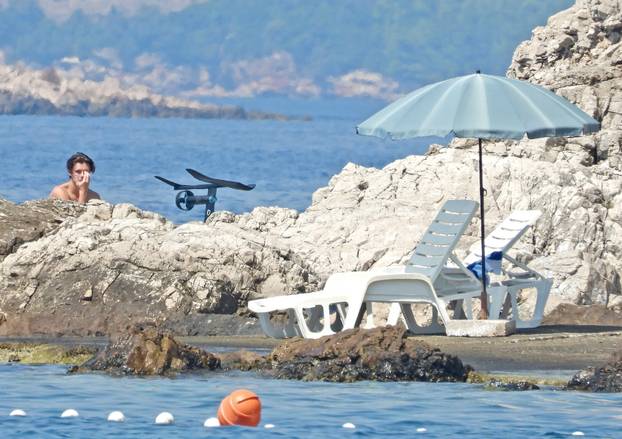 David Beckham s kćeri Harper i sinom Cruzom uživa u moru kod Lopuda