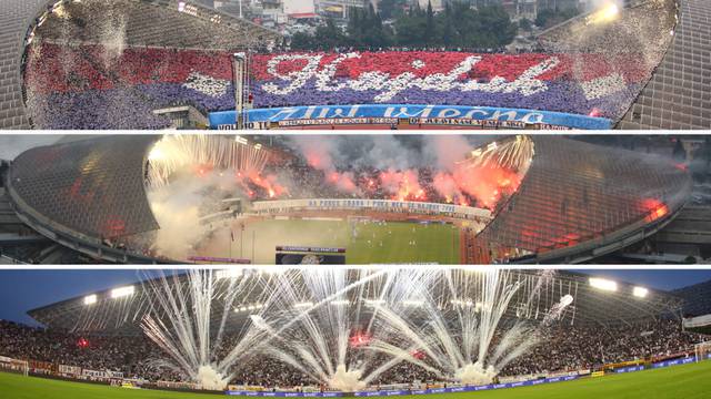 VIDEO Poljud je gorio: Ovako je Hajduk proslavio 100. rođendan