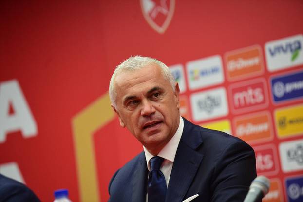 Beograd: FK Crvena zvezda predstavila novog trenera Miloša Milivojevića
