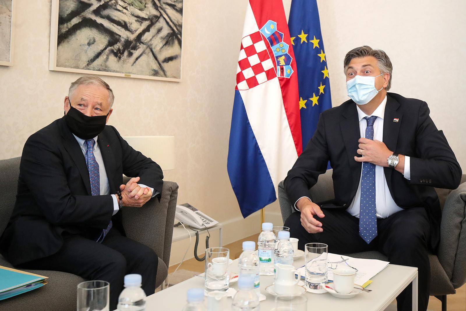 Jean Todt i Plenković pričali o prometu u vremenu pandemije