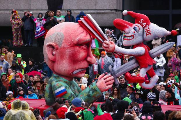 Rose Monday parade in Dusseldorf