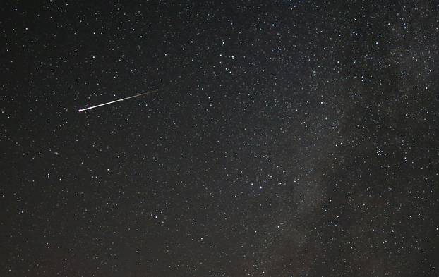 Perseid meteor shower seen from Zenica