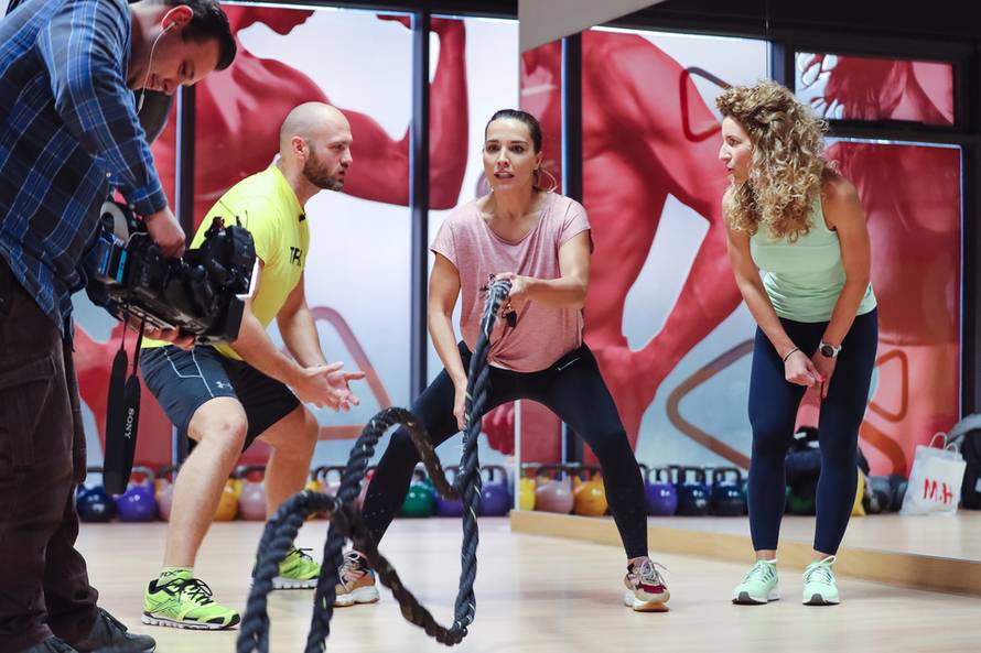 Marijana vježbala s trenerima: 'Iscijedili su me, nemam daha'