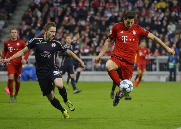 Muenchen: UEFA Liga prvaka, skupina F, 2. kolo, FC Bayern Muenchen - GNK Dinamo