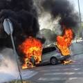 VIDEO BMW izgorio u Zagrebu