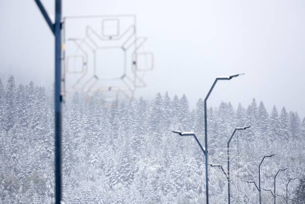 Prvi snijeg na planini Bjelašnici