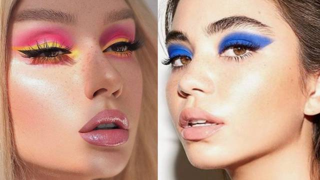 Sve boje lica: Super kreativne make-up igre s jarkim bojama i moćnim efektima za party stil