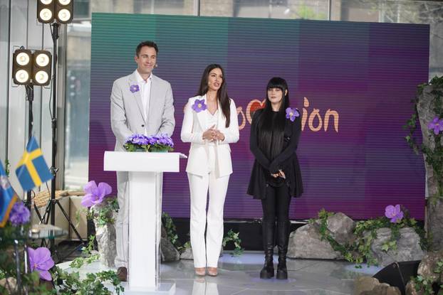 Beograd: U zgradi RTS-a organiziran ispraćaj Teya Dore, predstavnice Srbije na ovogodišnjem natjecanju za pjesmu Eurovizije