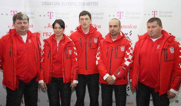 Zagreb: Predstavljanje Hrvatske olimpijske delegacije ZOI Vancouver 2010 