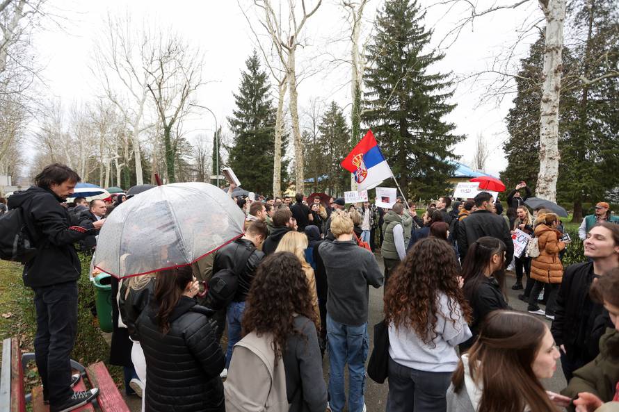 Studenti iz Banja Luke dali podršku kolegama iz Srbije