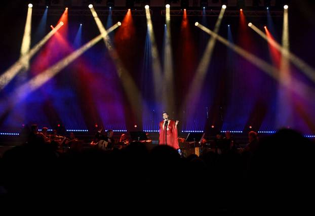 Zagreb: Nina Badrić održala koncert u Lisinskom