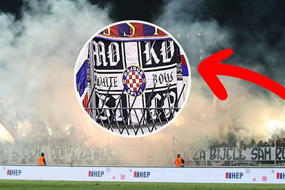 Hajduk će se žaliti HNS-u zbog kazne za ovaj transparent...