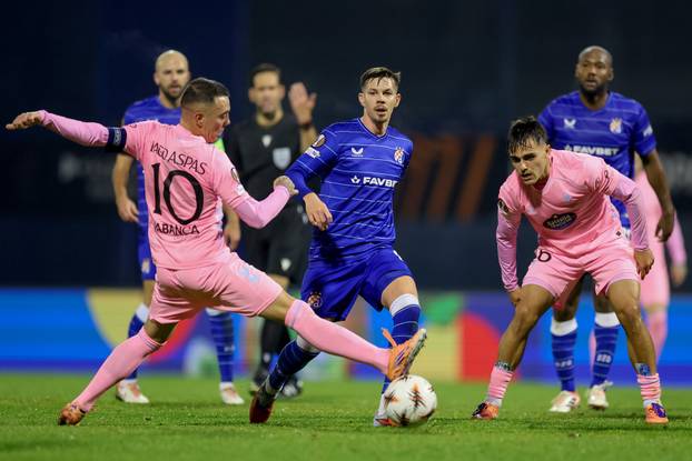 Zagreb: UEFA Europska liga, grupna faza, 4. kolo, GNK Dinamo - Celta Vigo