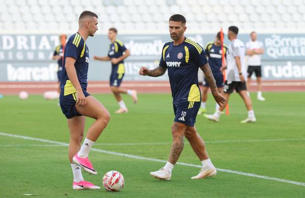 Split: Hajduk održao trening na Poljudu uoči sutrašnje utakmice